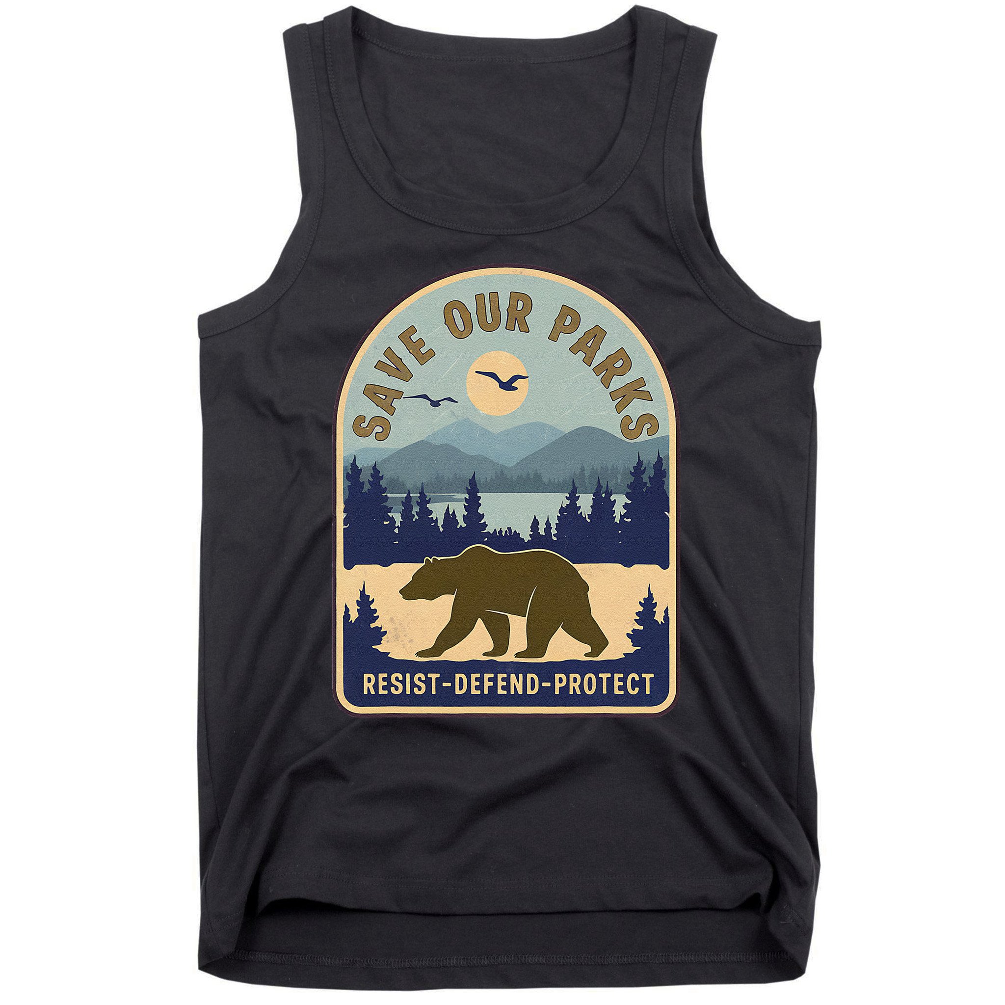 Save Our National Parks Defund Doge Parks Not Profits Tank Top