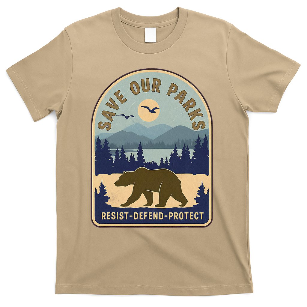 Save Our National Parks Defund Doge Parks Not Profits T-Shirt