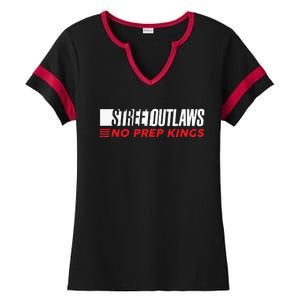 Street Outlaws No Prep Kings Ladies Halftime Notch Neck Tee