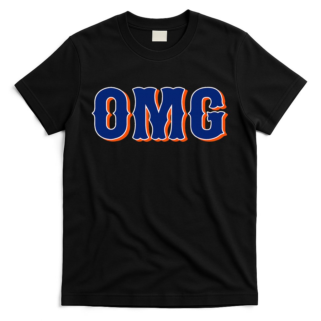 Says Omg New York Apparel T-Shirt