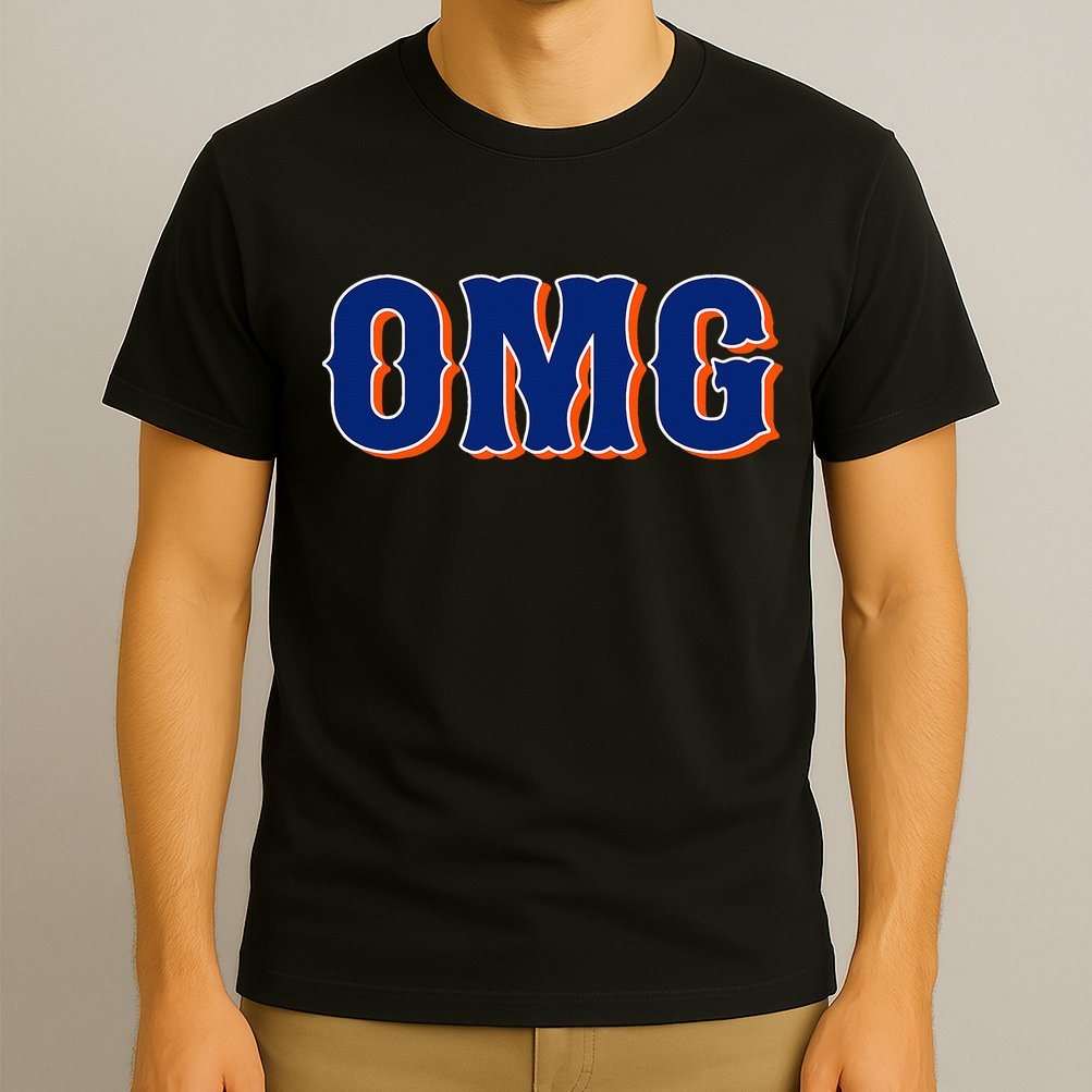 Says Omg New York Apparel T-Shirt
