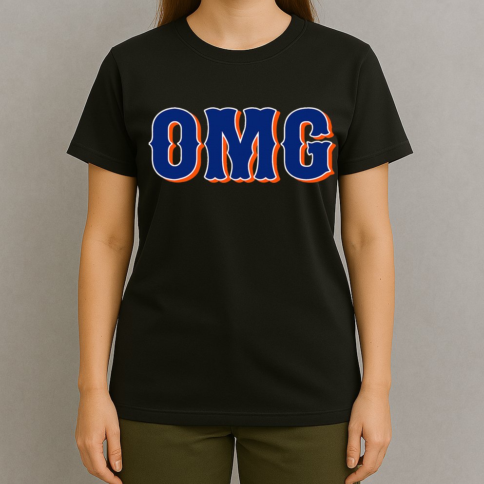 Says Omg New York Apparel T-Shirt