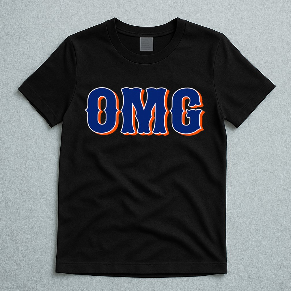 Says Omg New York Apparel T-Shirt