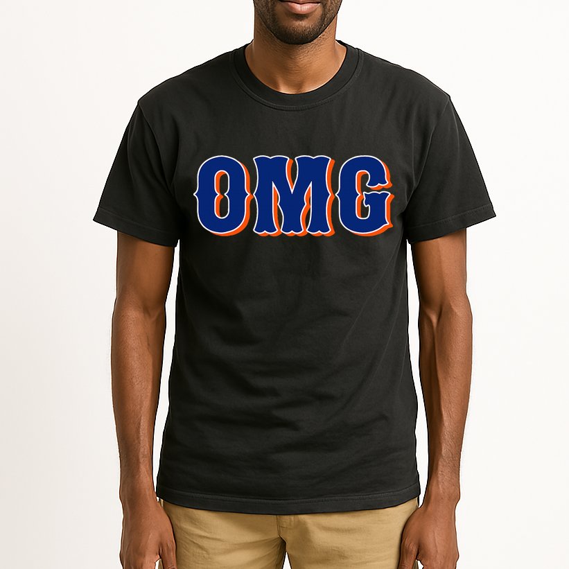 Says Omg New York Apparel Tall T-Shirt