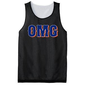 Says Omg New York Apparel Mesh Reversible Basketball Jersey Tank