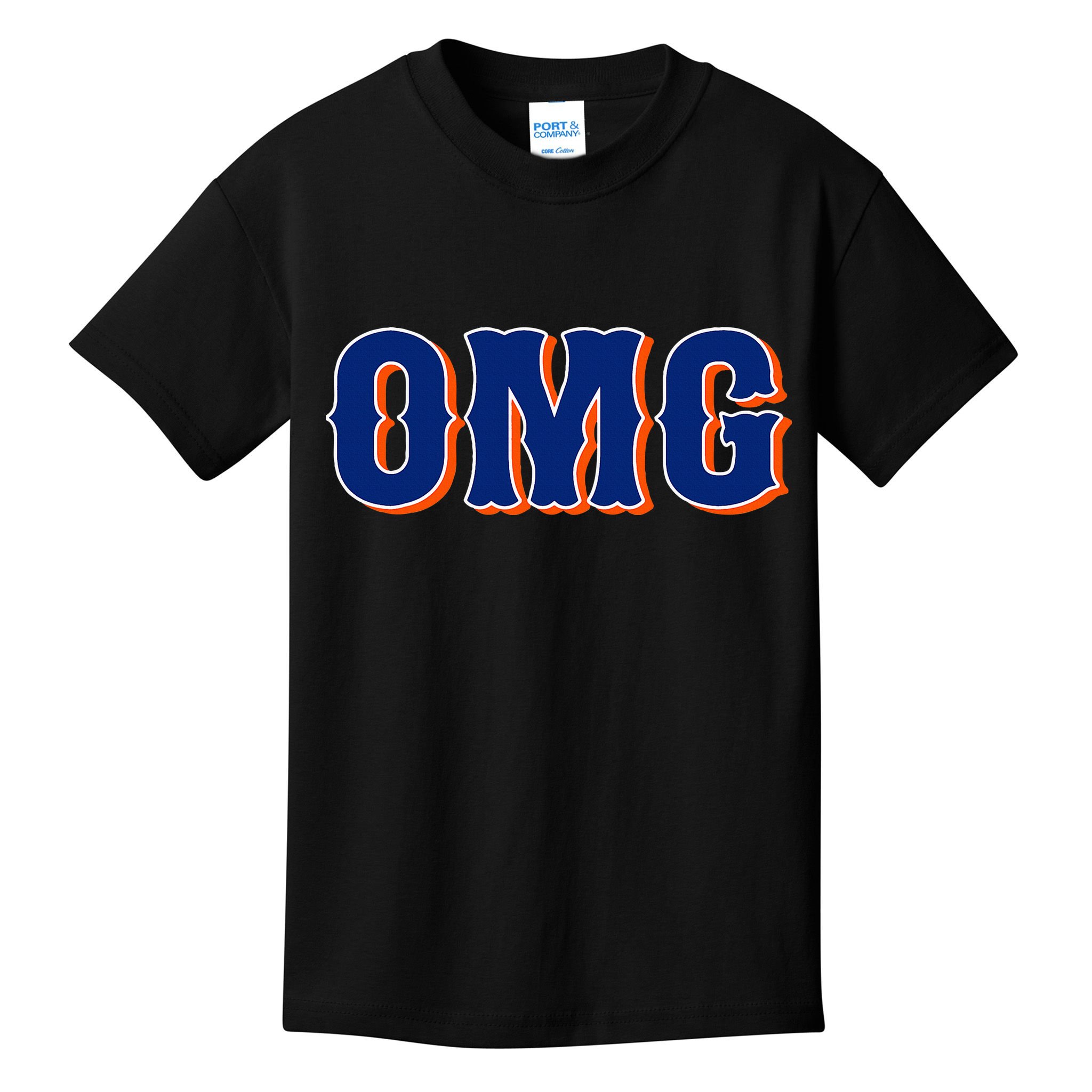 Says Omg New York Apparel Kids T-Shirt