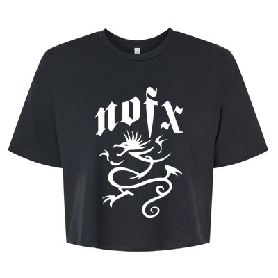 Sick Of Nofx Bella+Canvas Jersey Crop Tee