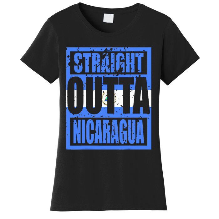 Straight Outta Nicaragua Women's T-Shirt