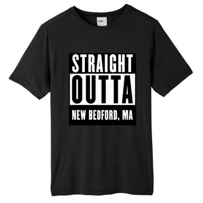 Straight Outta New Bedford Massachusetts Home Cute Gift Tall Fusion ChromaSoft Performance T-Shirt