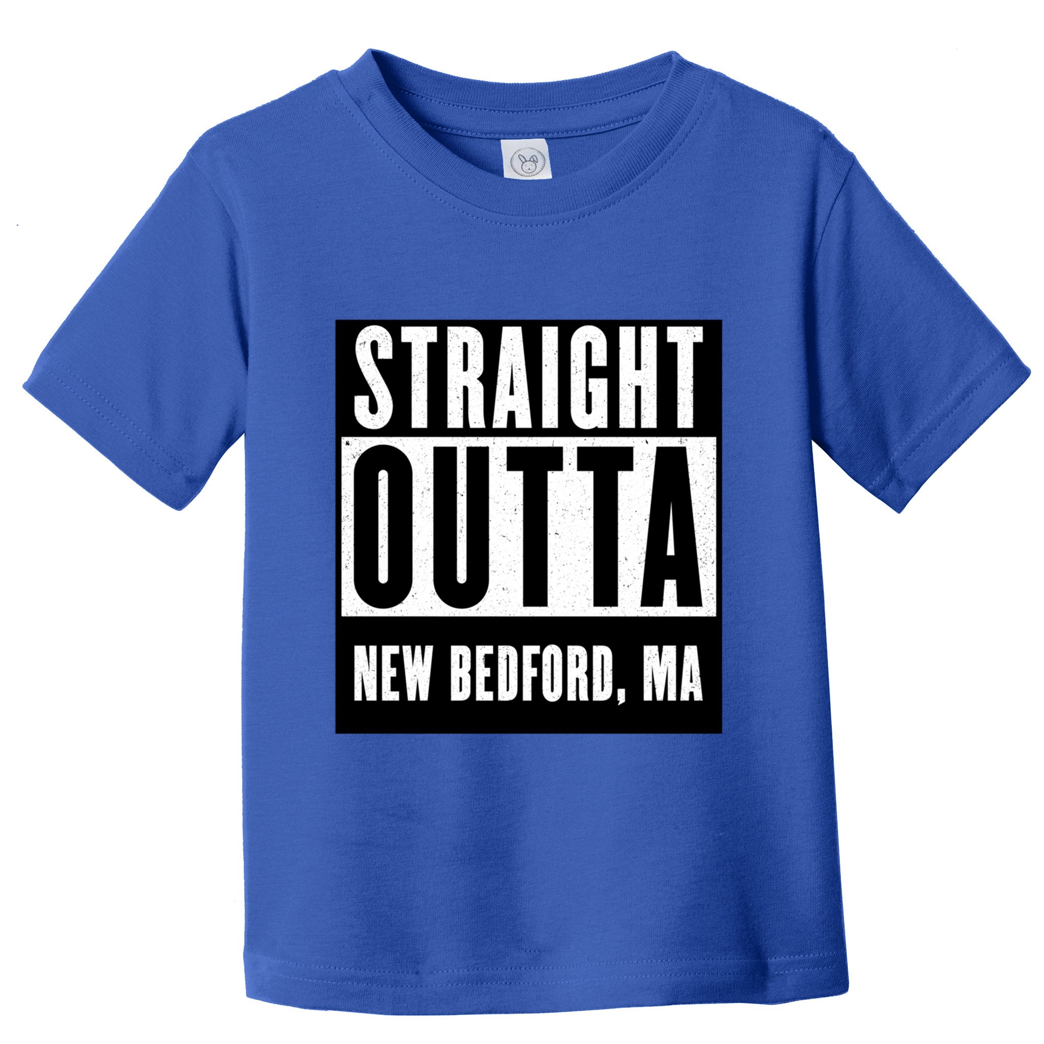 Straight Outta New Bedford Massachusetts Home Cute Gift Toddler T-Shirt