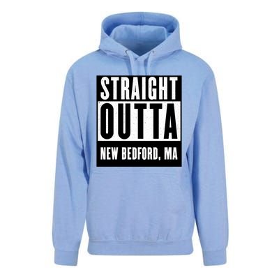 Straight Outta New Bedford Massachusetts Home Cute Gift Unisex Surf Hoodie