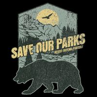 Save Our National Parks Resist Bear Anti Trump Impact Tech Backpack