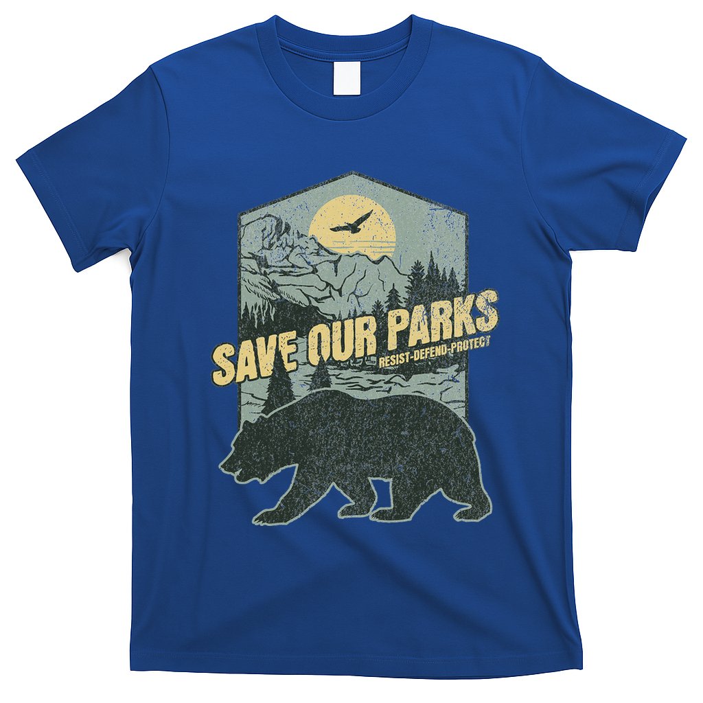 Save Our National Parks Resist Bear Anti Trump T-Shirt