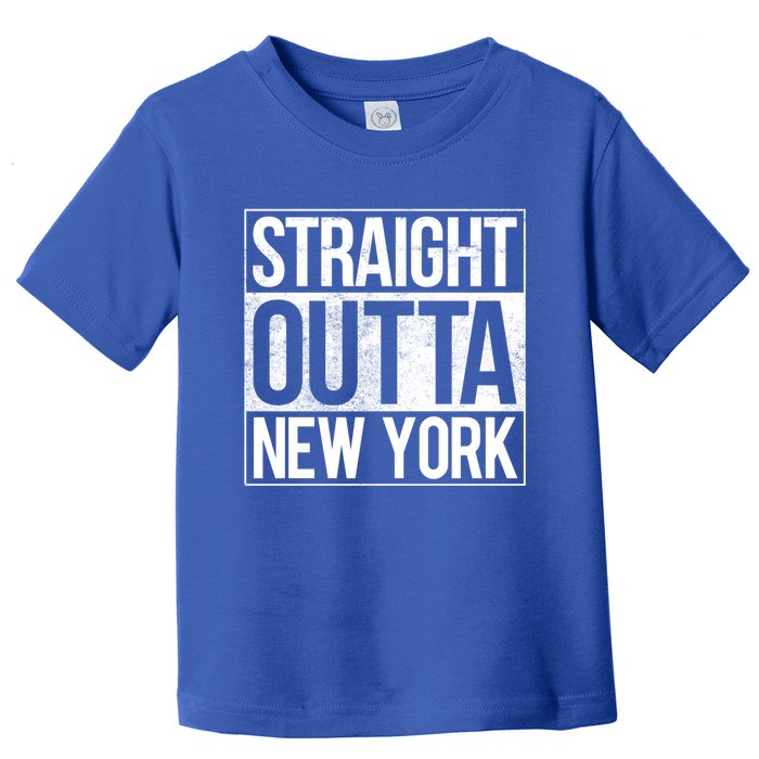 Straight Outta New York Gift Toddler T-Shirt