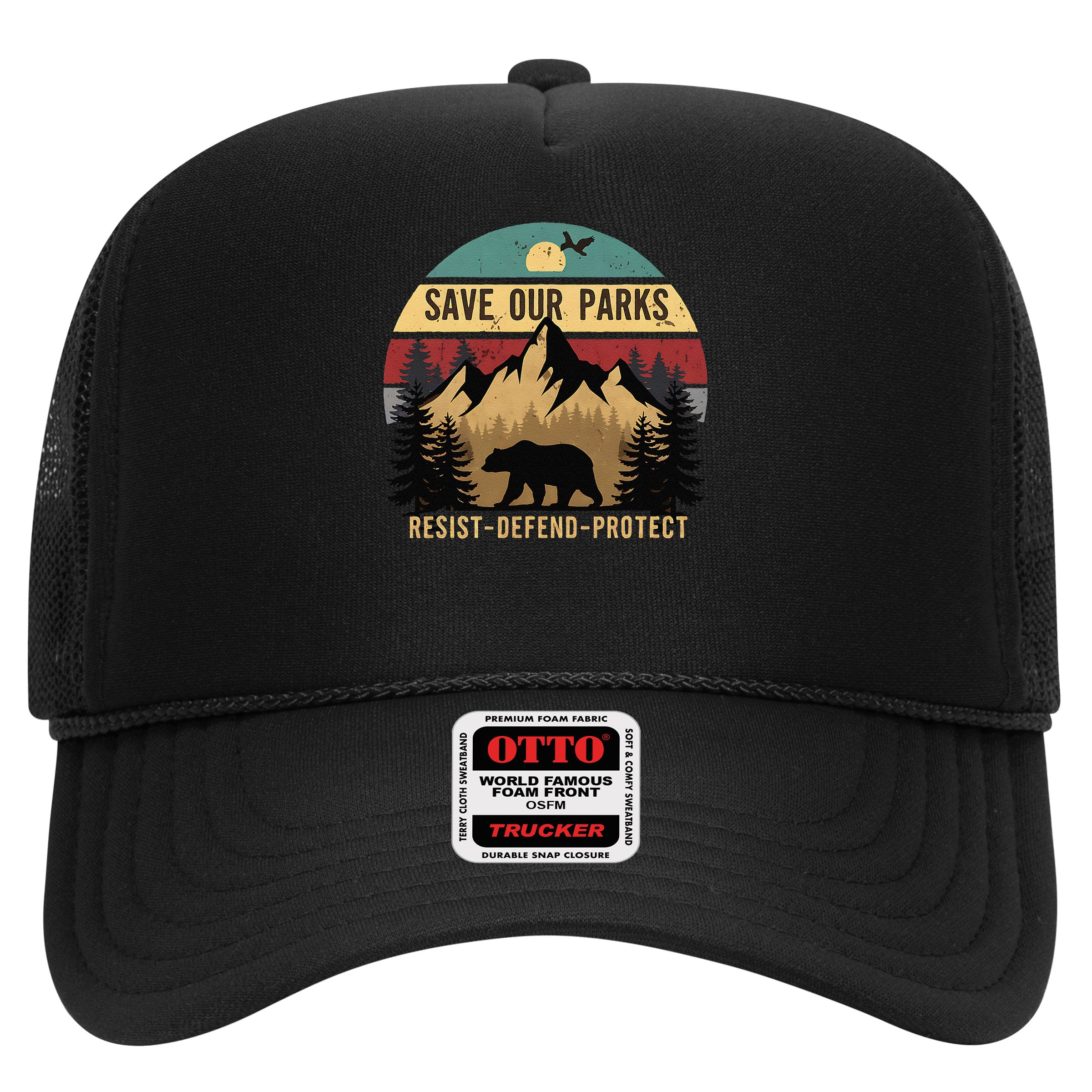 Save Our National Parks Parks Over Profits Bear Hat