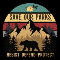 Save Our National Parks Parks Over Profits Bear Toddler T-Shirt