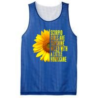 Scorpio October November Birthday Sunflower Queen Gift Mesh Reversible Basketball Jersey Tank