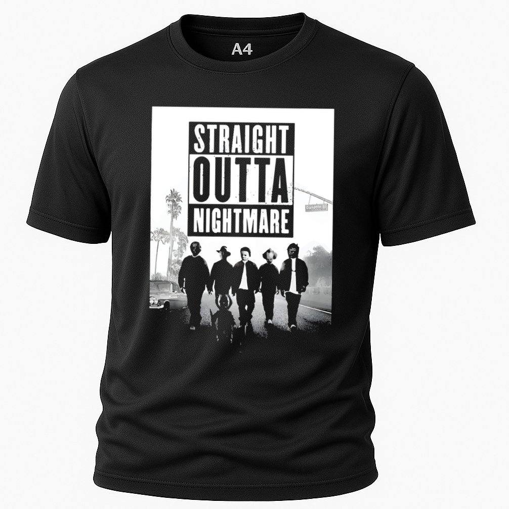 Straight Outta Nightmare Cooling Performance Crew T-Shirt