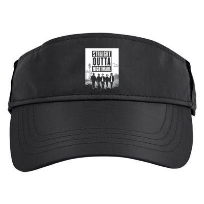 Straight Outta Nightmare Adult Drive Performance Visor