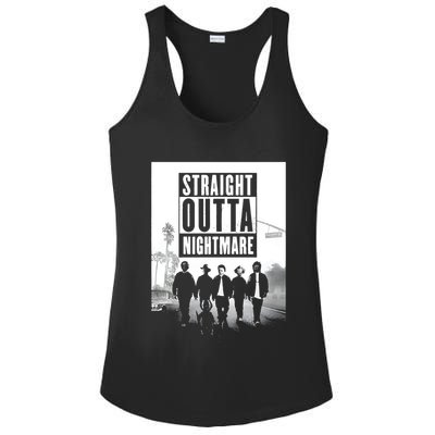 Straight Outta Nightmare Ladies PosiCharge Competitor Racerback Tank