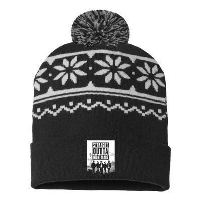 Straight Outta Nightmare USA-Made Snowflake Beanie