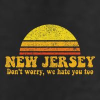 State Of New Jersey Funny Vintage Slogan Retro Souvenir Gift Hat