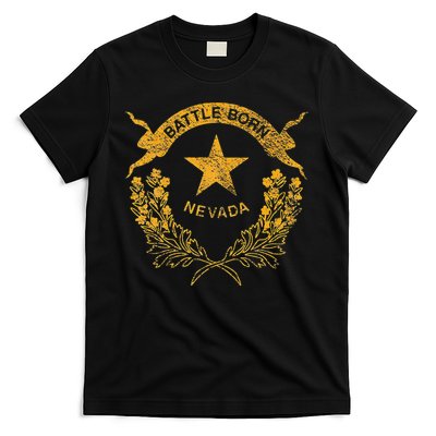 STATE OF NEVADA FLAG LAS VEGAS RENO LAKE TAHOE CARSON T-Shirt