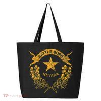 STATE OF NEVADA FLAG LAS VEGAS RENO LAKE TAHOE CARSON 25L Jumbo Tote