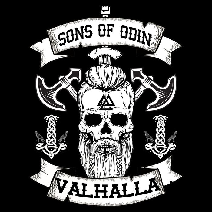 Sons Of Odin Valhalla  Flexfit Unipanel Trucker Cap