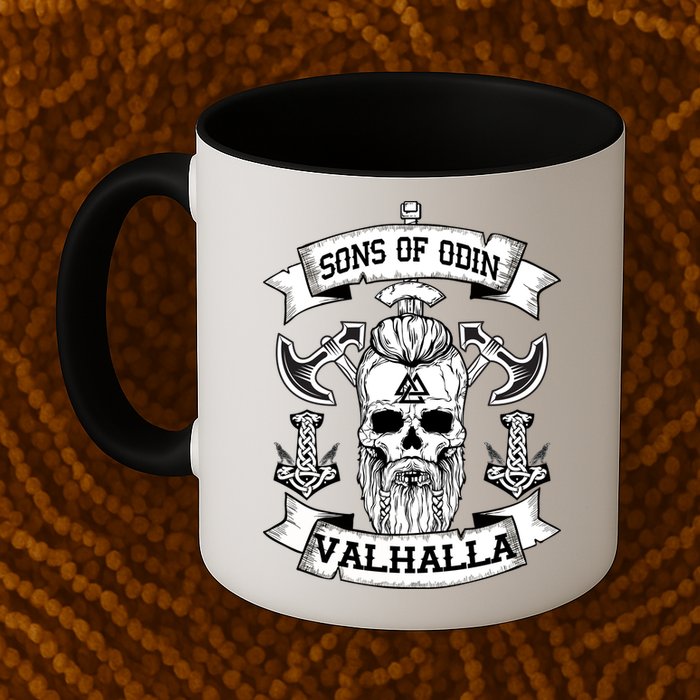 Sons Of Odin Valhalla  Mug