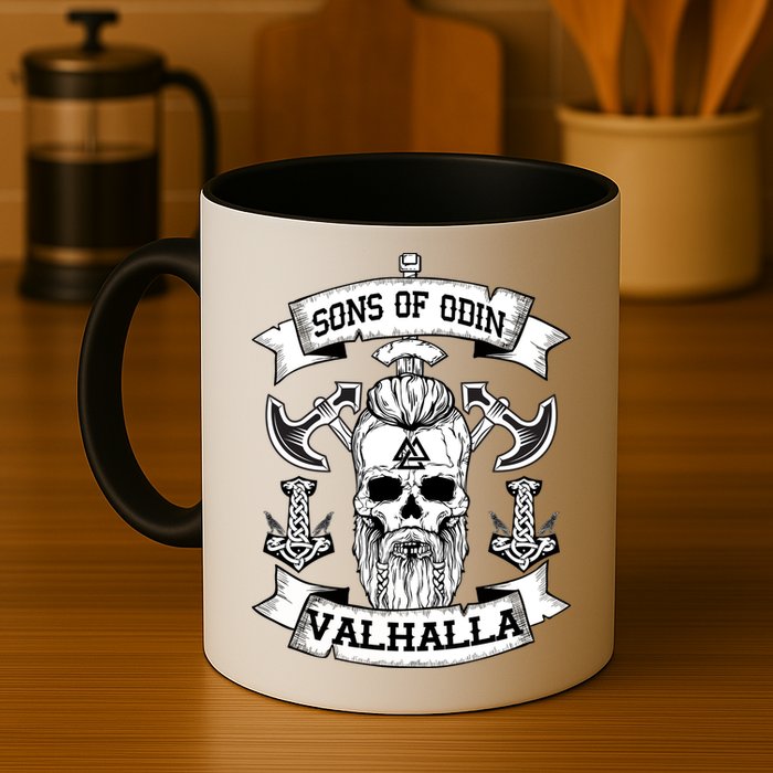 Sons Of Odin Valhalla  Mug
