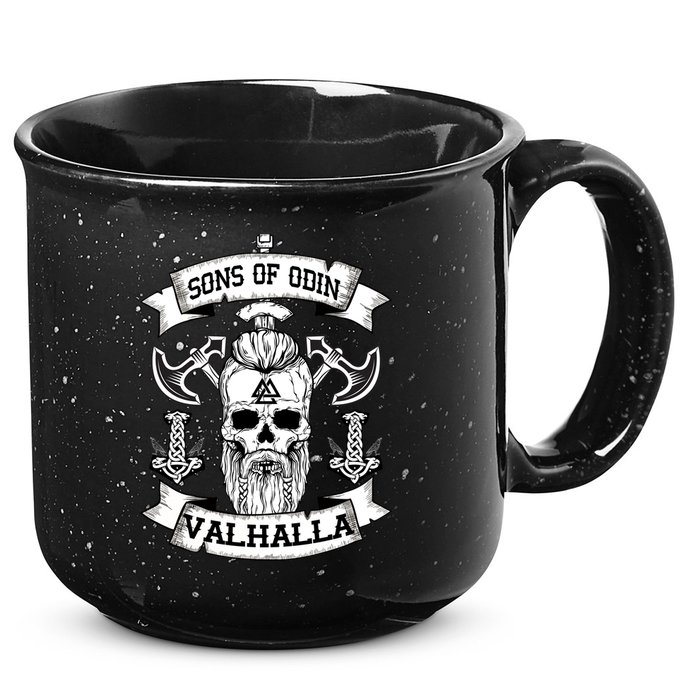 Sons Of Odin Valhalla  15oz Campfire Ceramic Mug