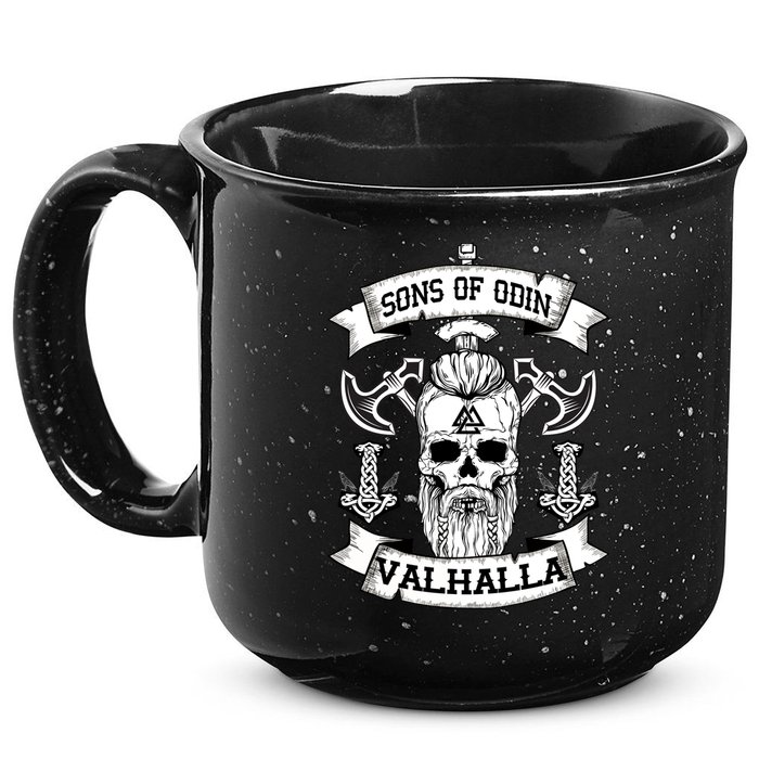 Sons Of Odin Valhalla  15oz Campfire Ceramic Mug