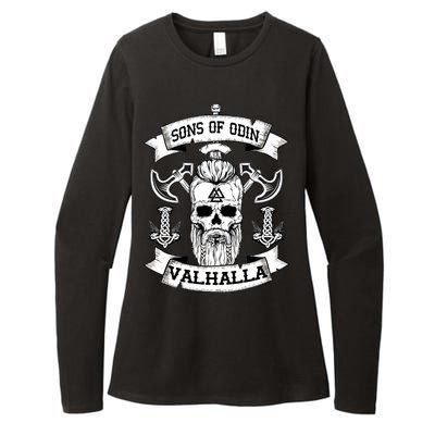 Sons Of Odin Valhalla  Womens CVC Long Sleeve Shirt