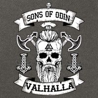 Sons Of Odin Valhalla  Cotton Canvas Backpack