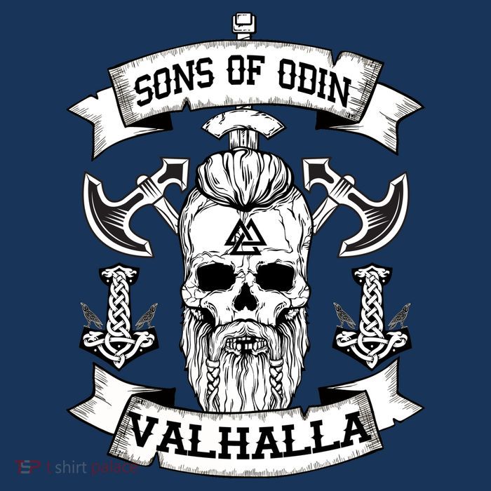 Sons Of Odin Valhalla  T-Shirt