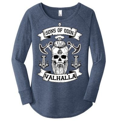 Sons Of Odin Valhalla  Women's Perfect Tri Tunic Long Sleeve Shirt