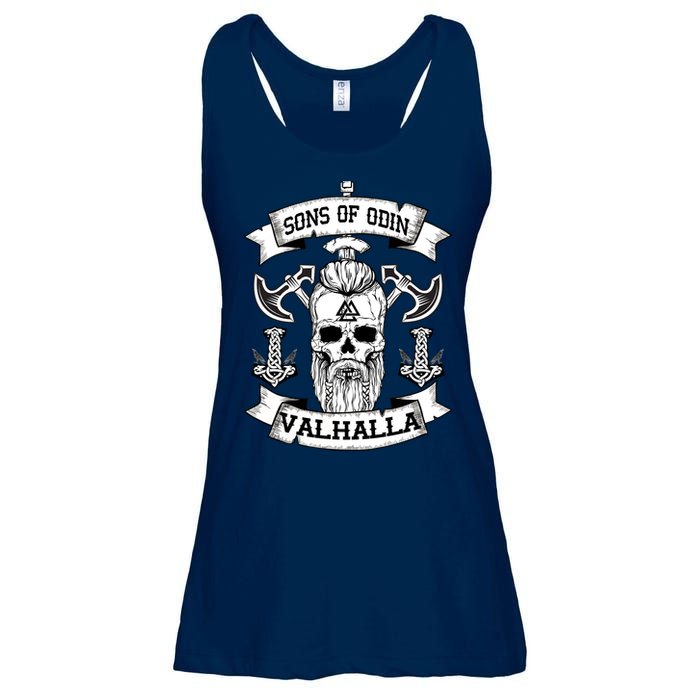 Sons Of Odin Valhalla  Ladies Essential Flowy Tank