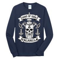 Sons Of Odin Valhalla  Tall Long Sleeve T-Shirt