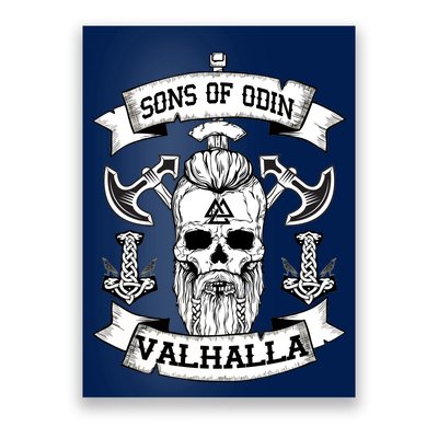 Sons Of Odin Valhalla  Poster