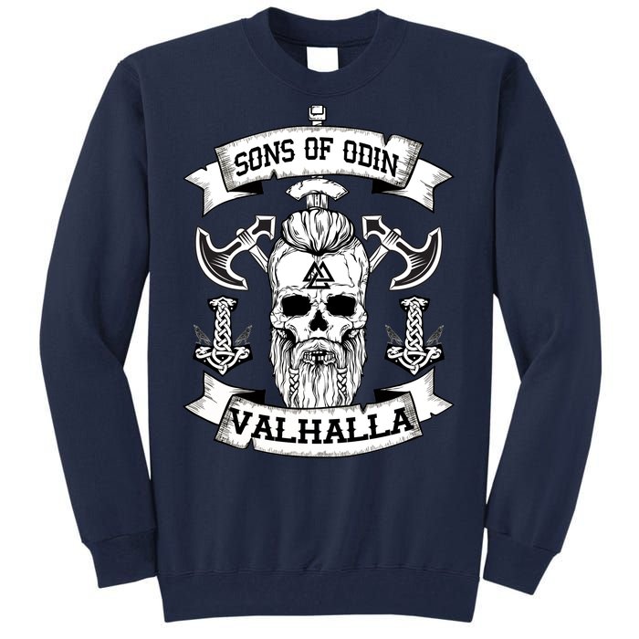 Sons Of Odin Valhalla  Tall Sweatshirt