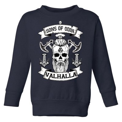 Sons Of Odin Valhalla  Toddler Sweatshirt