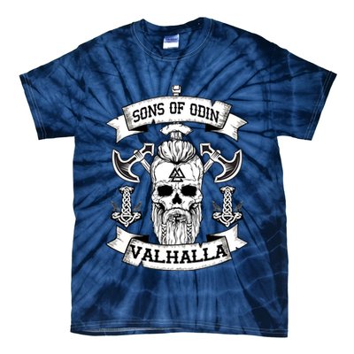 Sons Of Odin Valhalla  Tie-Dye T-Shirt