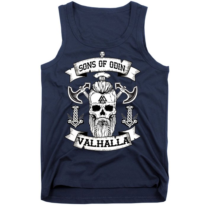 Sons Of Odin Valhalla  Tank Top