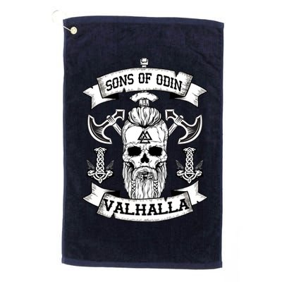 Sons Of Odin Valhalla  Golf Towel