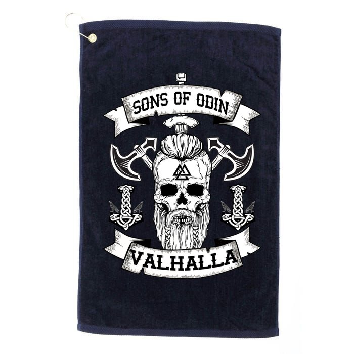 Sons Of Odin Valhalla  Golf Towel