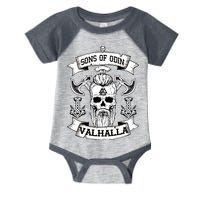 Sons Of Odin Valhalla  Infant Baby Jersey Bodysuit