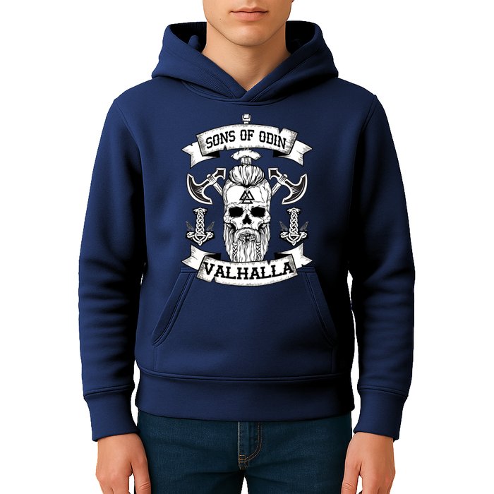 Sons Of Odin Valhalla  Kids Hoodie