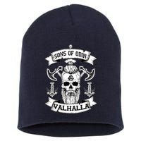 Sons Of Odin Valhalla  Short Acrylic Beanie