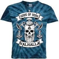 Sons Of Odin Valhalla  Kids Tie-Dye T-Shirt